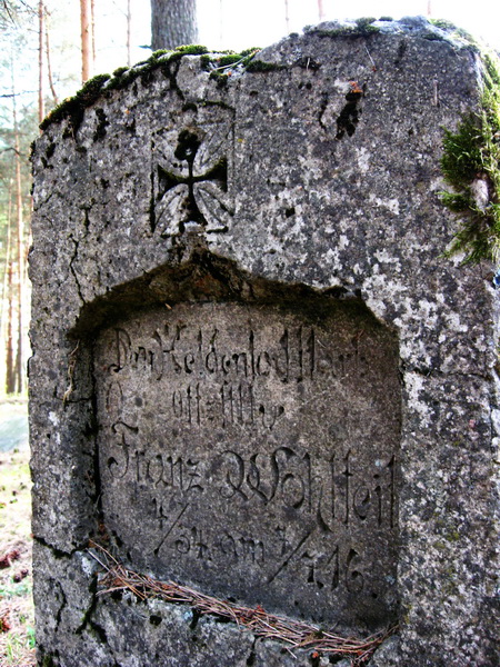 Prońki. Soldierly (WWI) Cemetery 