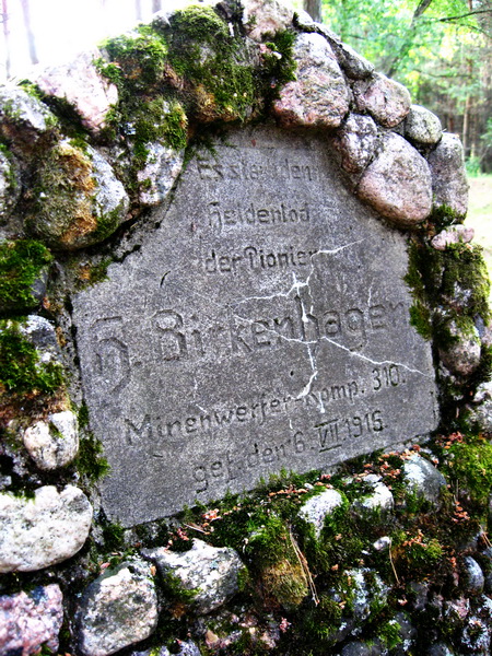 Prońki. Soldierly (WWI) Cemetery 