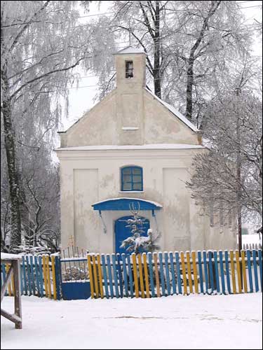 Žacierava. Chapel of the Sacred Heart of Jesus