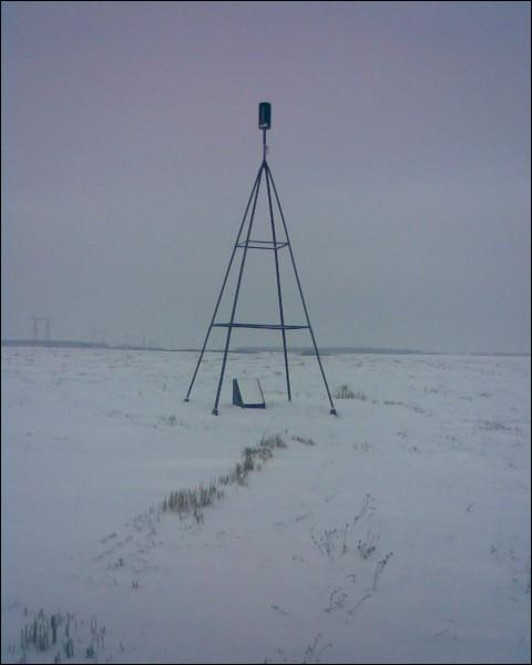 Antanova.  Geografical center of Belarus