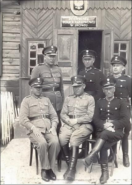 Snoŭ. Old photos of the township 