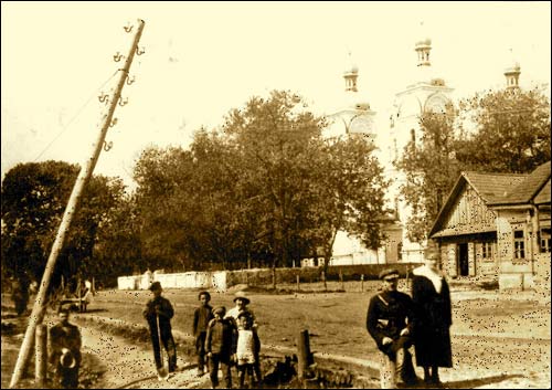 Snoŭ. Old photos of the township 