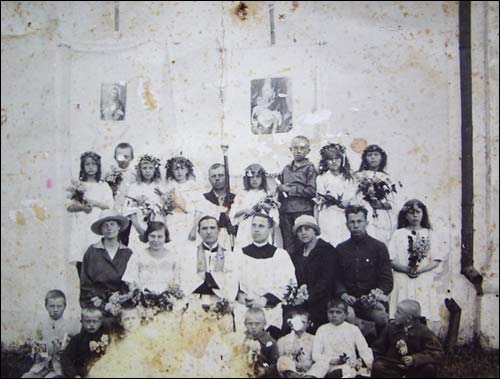 Snoŭ. Old photos of the township 