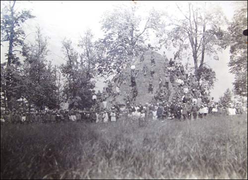 Snoŭ. Old photos of the township 