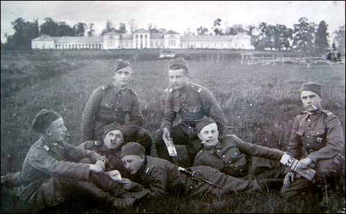 Snoŭ. Old photos of the township 