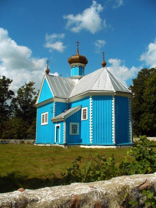 Pokry. Cerkiew Opieki Matki Boskiej