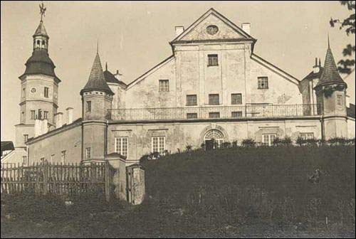 Niasviž. Radziwill castle. Old photos