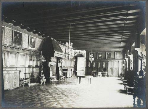  - Radziwill castle. Old photos. 
