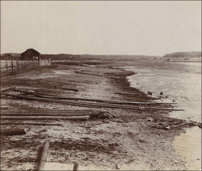  -  Бтіва на Бярэзіне. Месца пераправы Напалеона і боя пры Бярэзіне (здымак С. Пракудзіна-Горскага, 1911)