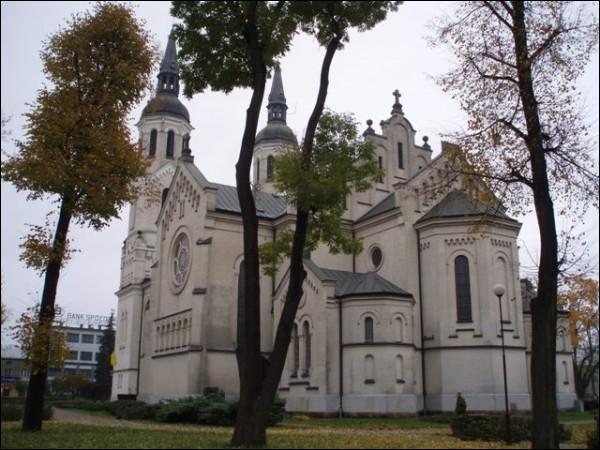 Augustów. Catholic church of the Sacred Heart of Jesus
