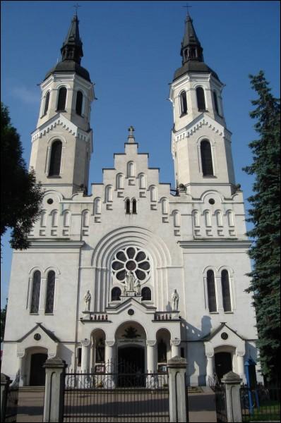 Augustów. Catholic church of the Sacred Heart of Jesus