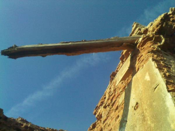 Barysaŭ.  Ruins of the prison