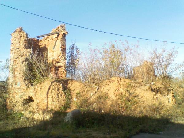 Barysaŭ.  Ruins of the prison
