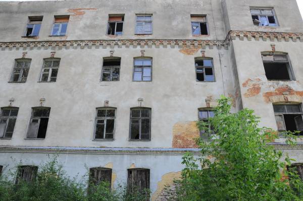 Słabodka.  The military barracks