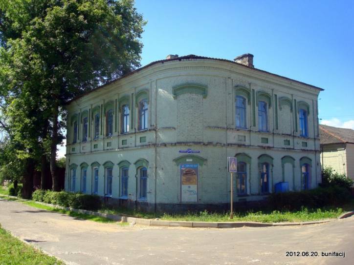 Дзісна. Забудова XIX - пачатку ХХ ст. 