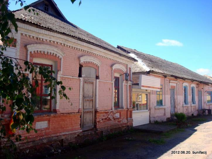 Дзісна. Забудова XIX - пачатку ХХ ст. 