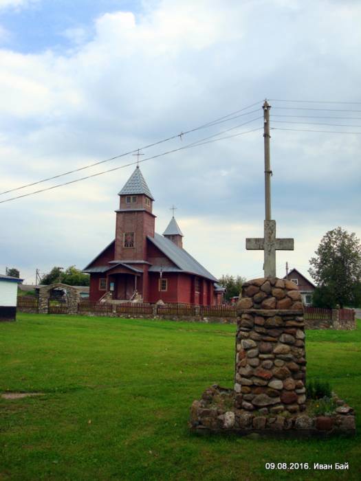 Porplišča. In the village 