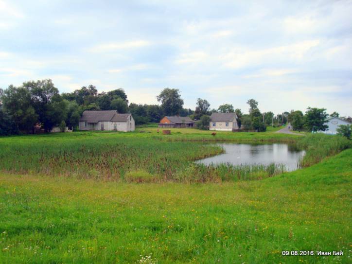 Porplišča. In the village 