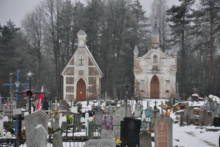 Sopoćkinie. Cmentarz chrześcijański