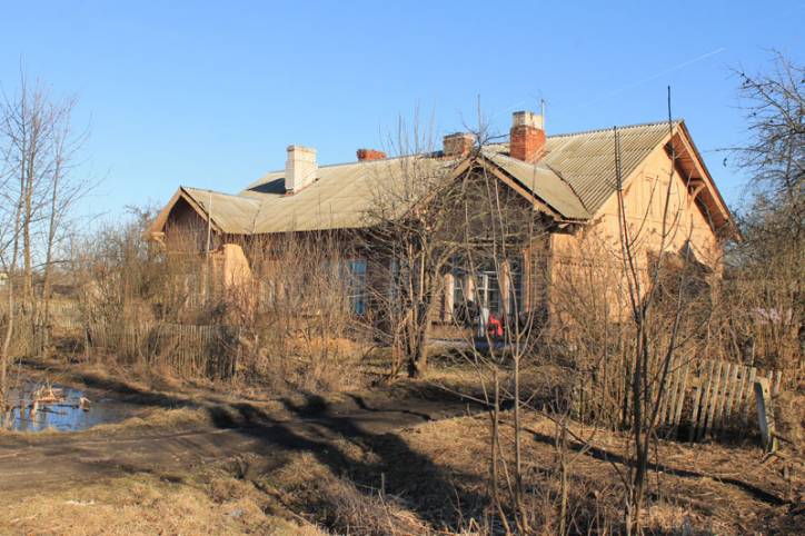 Połack. Historical buildings vul. Čyhunačnaja