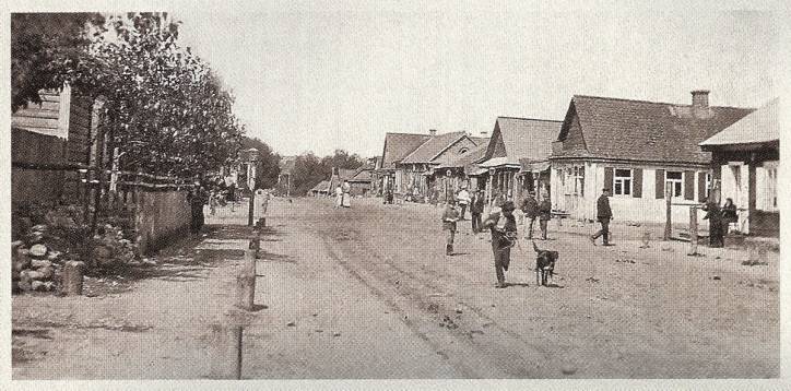 Vilejka. Town at the old photos 