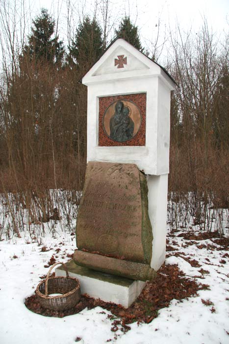 Dziahylnia. Cmentarz rodzinny Januszkiewiczów