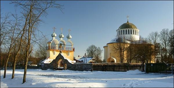 Jałówka. Orthodox church of the Exaltation of the Holy Cross