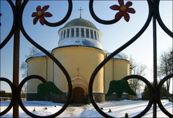 Jałówka. Orthodox church of the Exaltation of the Holy Cross