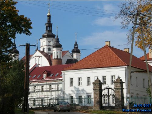 Supraśl. Orthodox church and the Monastery of the Annunciation