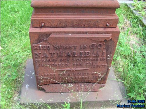  - cemetery Old Catholic. 