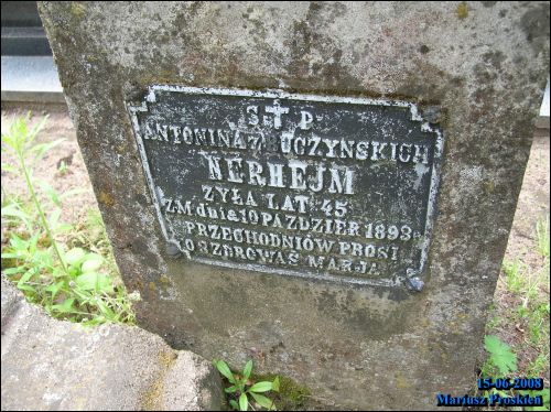  - cemetery Old Catholic. 