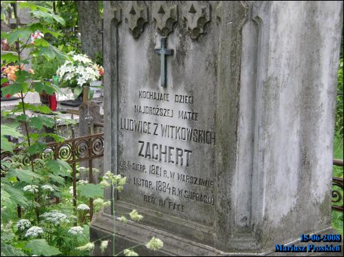  - cemetery Old Catholic. 