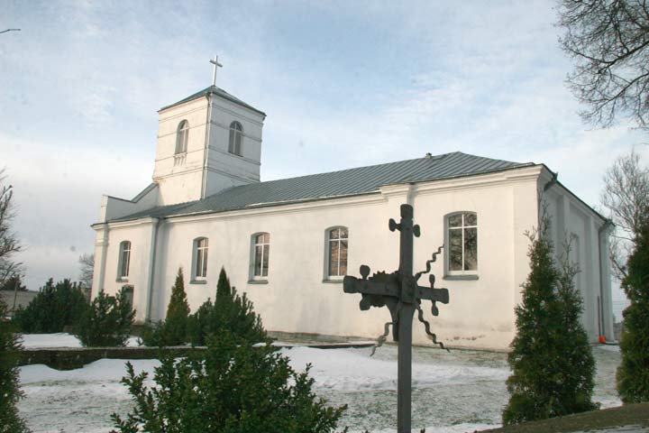 Seirijai. Catholic church of Mother of God of the Scapular