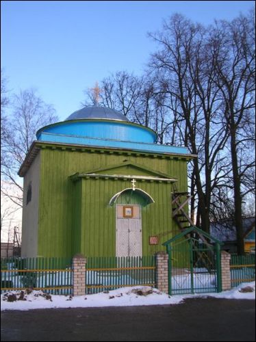 Arechaŭsk (Vydryca). Orthodox church of the Holy Trinity