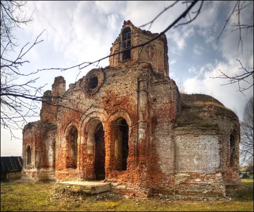 Miežava. Orthodox church of the Resurrection