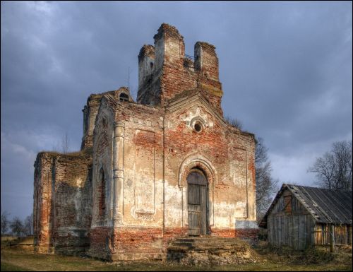 Miežava. Orthodox church of the Resurrection