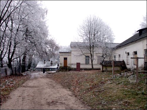 Бакавы фасад. Фрагмент Межава. Сядзібна-паркавы ансамбль Любенскіх