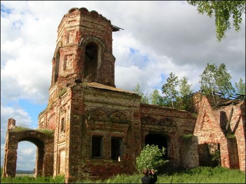 Vysokaje. Orthodox church of St. Elijah