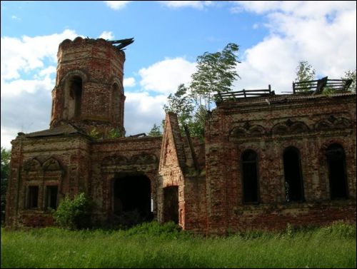 Vysokaje. Orthodox church of St. Elijah