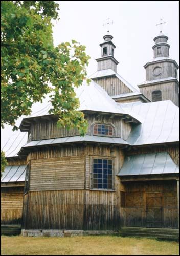 Drysviaty. Catholic church of St. Peter and St. Paul