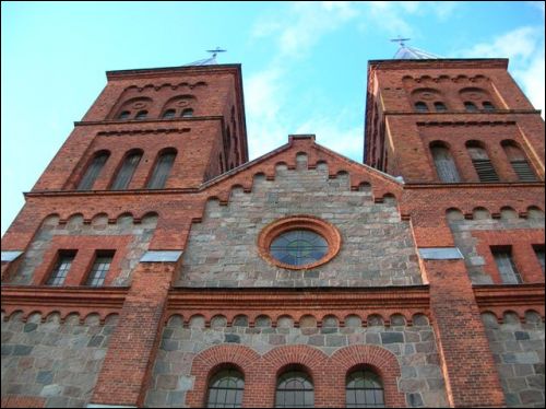 Ikazń. Catholic church of the Corpus Christi