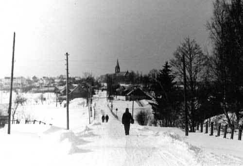  - Old photos of the township . 