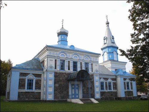 Dokšycy. Orthodox church of the Protection of the Holy Virgin