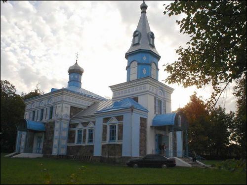 Dokšycy. Orthodox church of the Protection of the Holy Virgin