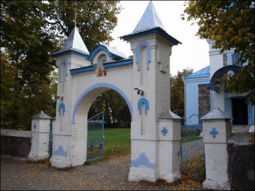 Dokšycy. Orthodox church of the Protection of the Holy Virgin