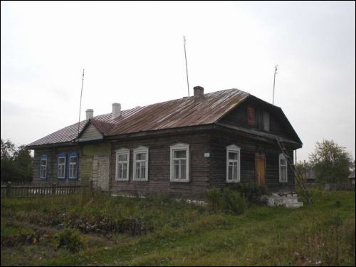 Parafjanava. Town streets 