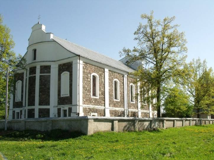 Catholic church of St. John the Baptist .   - Catholic church of St. John the Baptist.
