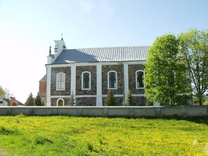 Catholic church of St. John the Baptist .   - Catholic church of St. John the Baptist.