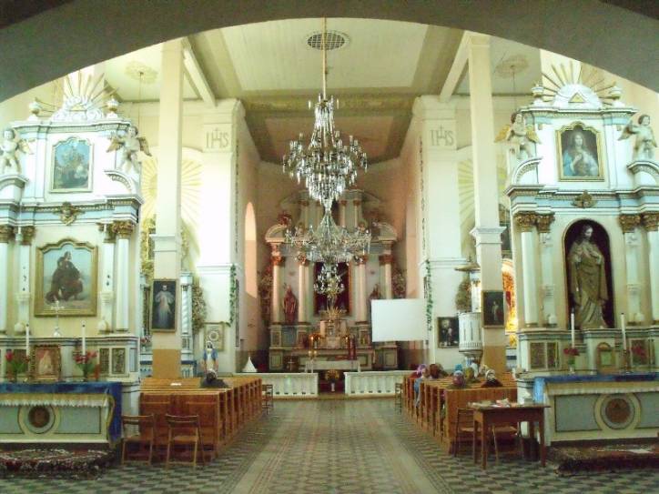 Catholic church of St. John the Baptist .   - Catholic church of St. John the Baptist.