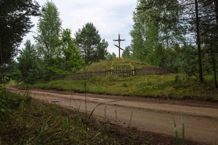 Babrujščyna. In the village